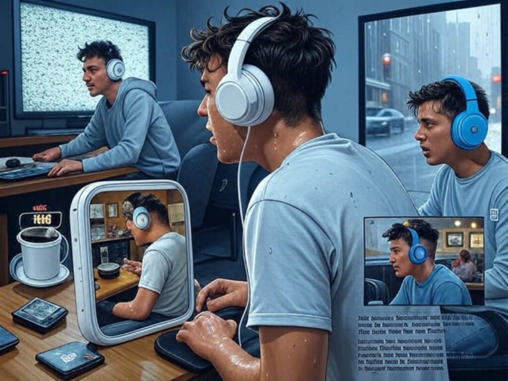 Sweaty guy tests budget ANC headphones in Brooklyn and Chicago scenes with fails.